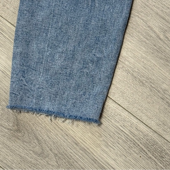 Abercrombie & Fitch Belted Ultra High Rise Super Skinny Ankle Jeans - Picture 10 of 10